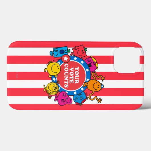 Deine Stimme zählt! Case-Mate iPhone Hülle (Rückseite (Horizontal))