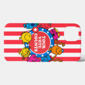 Deine Stimme zählt! Case-Mate iPhone Hülle (Rückseite (Horizontal))