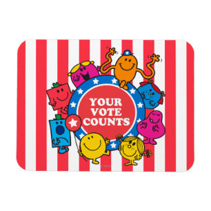 Deine Stimme zählt! Magnet