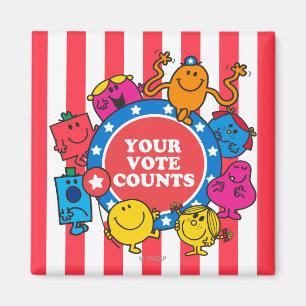 Deine Stimme zählt! Magnet