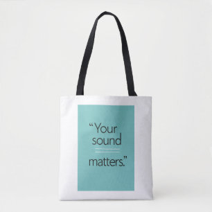 Deine Stimme zählt Option 2 Tasche
