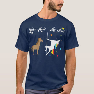 Deine Tante meine Tante Unicorn T-Shirt