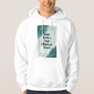 Deine Texte können Leben verändern 2 Hoodie