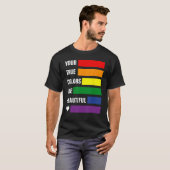 Deine wahren Farben sind wunderschöner Pride-Monat T-Shirt (Vorne ganz)