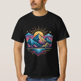 Deine Welle trendy modernes Design T-Shirt