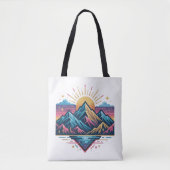Deine Welle trendy modernes Design Tasche (Vorderseite)
