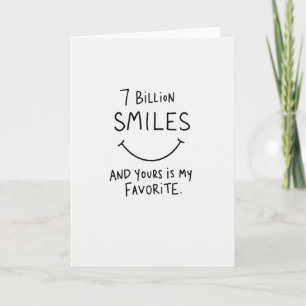 Deine Weltbeste Smile Karte