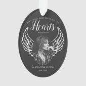 Deine Wesen waren fertig | Foto Memorial Ornament (Rückseite)