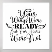 Deine Wesen waren fertig Poster (Vorne)