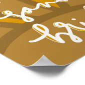 Deine Zukunft ist in Ordnung Poster (Ecke)