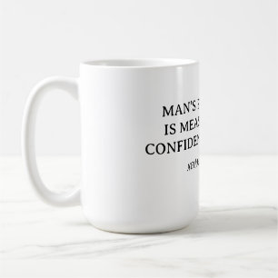 Deinen Glauben messen Kaffeetasse