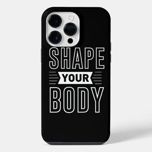 DEINEN KÖRPER SCHLIESSEN iPhone HÜLLE (Rückseite)