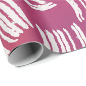 Deinen Stempel in Rosa setzen Geschenkpapier (Rolleneckpunkt)