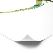 Deinodon-Skelett Fotodruck (Ecke)