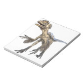 Deinonychus dinosaurier notizblock (Rotiert)