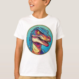 Deinonychus - Klassischer Dinosaur-T-Shirt-T - Shi T-Shirt