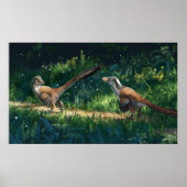 Deinonychus Pair Poster (Vorne)