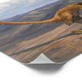 Deinonychus Prey Restraint Print Poster (Ecke)
