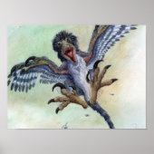 Deinonychus Print Poster (Vorne)
