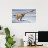 Deinonychus Sushi Print Poster (Heimbüro)