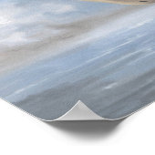 Deinonychus Sushi Print Poster (Ecke)