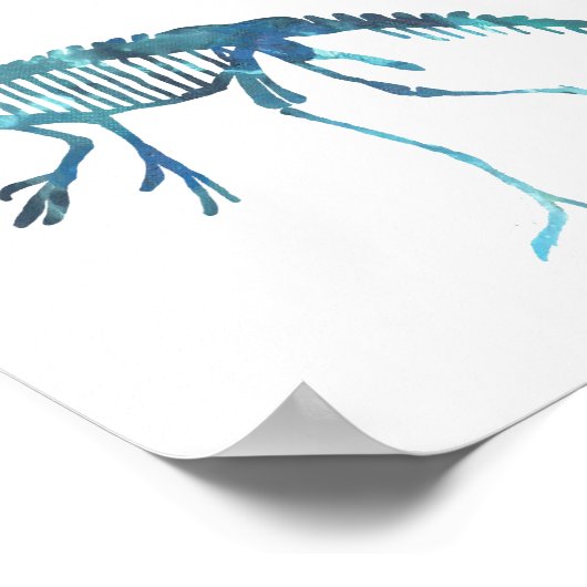 Deinonychuselett Poster (Ecke)