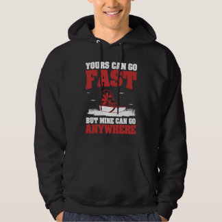 Deins kann schnell Cool Airboating ein Sumpfbootfa Hoodie