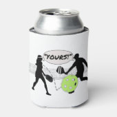 "Deins!" Pickleball Doubles Dosenkühler (Kanne Vorderseite)