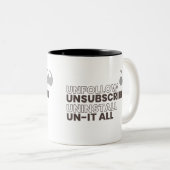 Deinstallieren, Abbestellen, Deinstallieren, Tasse (VorderseiteRechts)