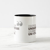 Deinstallieren, Abbestellen, Deinstallieren, Tasse (Mittel)