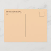 Deir-e Gachin Caravansarai, Nationalpark Kavir Postkarte (Rückseite)