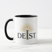 Deist - Deism Enlightenment Philosophy Tasse (Links)