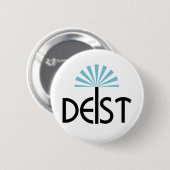 Deist - Deismus-Button Button (Vorne & Hinten)
