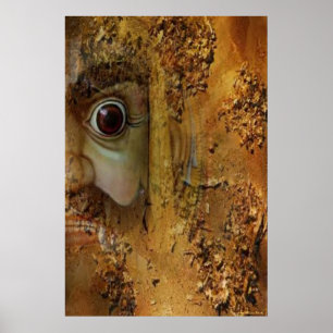 Deity Abstrakt Print Poster