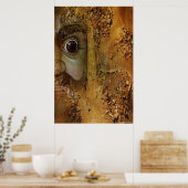 Deity Abstrakt Print Poster (Küche)