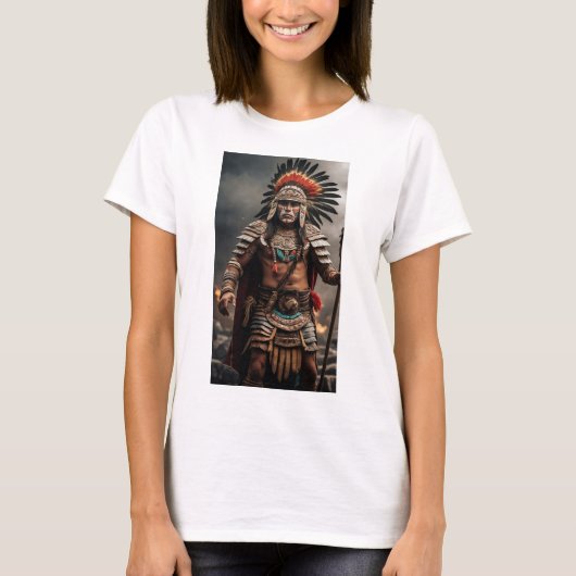 Deity Huitzilopochtli - Mexican Aztec Mythology T-Shirt (Vorderseite)