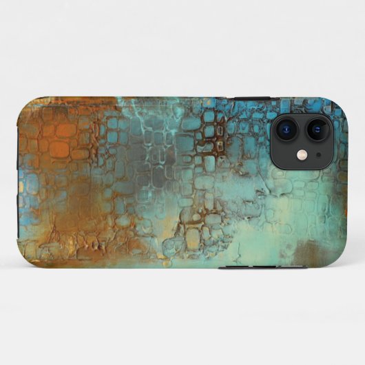 Deja Blau Case-Mate iPhone Hülle (Rückseite (Horizontal))