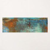 Deja Blau Yogamatte (Vorderseite (Horizontal))