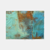 Deja Blue Fleecedecke (Vorderseite (Horizontal))