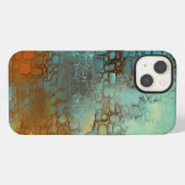 Deja Blue iPhone Hülle (Rückseite (Horizontal))