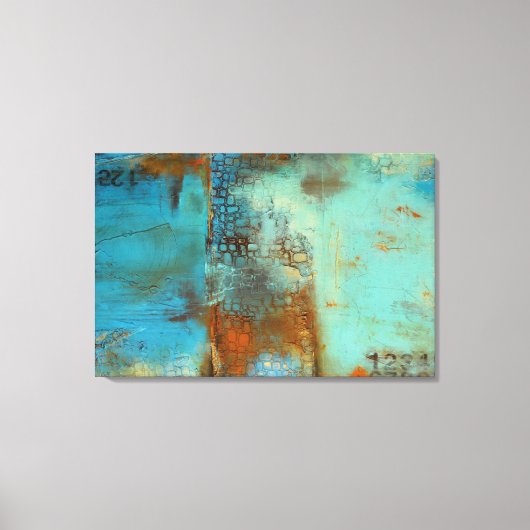 Deja Blue Leinwanddruck (Vorderseite)