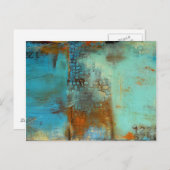 Deja Blue Postkarte (Vorne/Hinten)