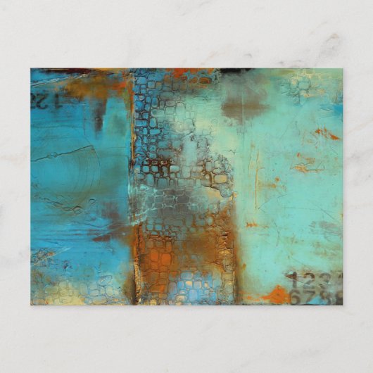 Deja Blue Postkarte (Vorderseite)