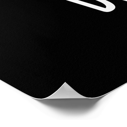 Deja Boo Funny Ghost Pun Dark BG Poster (Ecke)