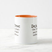 Deja Brew-Tasse Tasse (Zentrum)