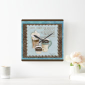 Deja Gebräu-Kaffee stellt Sie glänzende Uhr her (Zuhause)