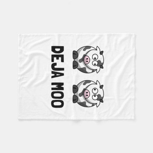 Deja MOO Fleecedecke (Vorderseite (Horizontal))