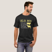 Deja Moo Kuh T-Shirt (Vorne ganz)