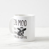 Deja Moo - Sie haben den Bull schon einmal gehört Kaffeetasse (Vorderseite Links)