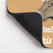 Deja Moo Spaß Mousepad (Ecke)